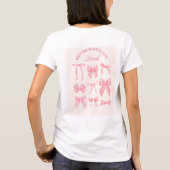 彼女が欲しいもの Tシャツ (裏面)