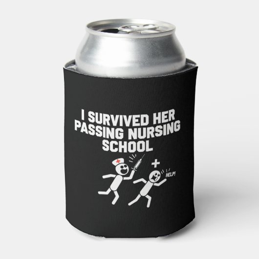 彼女が看護学校を卒業して生き残った 缶クーラー (缶正面)