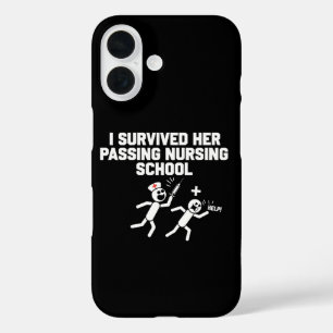 彼女が看護学校を通過して生き残った看護師 iPhone 16ケース