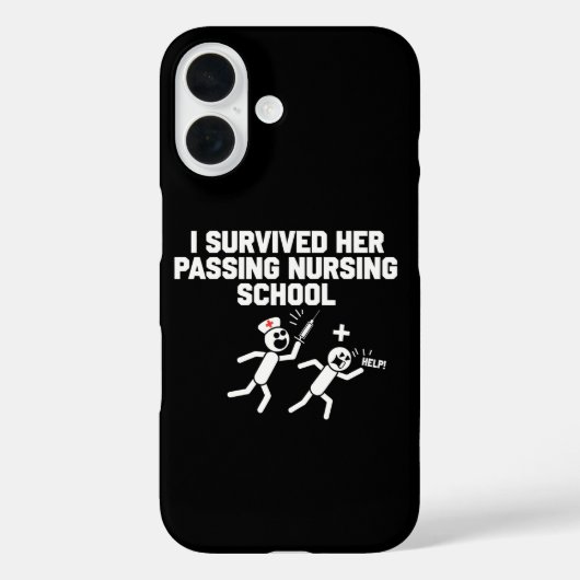 彼女が看護学校を通過して生き残った看護師 Case-Mate iPhoneケース (裏面)