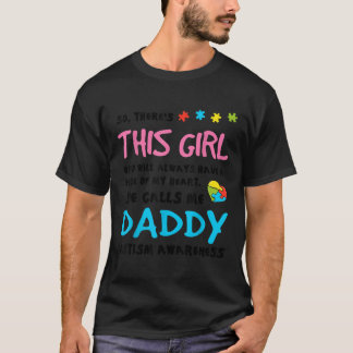 彼女が私をパパパパ父ハイと呼ぶ少女がある Tシャツ