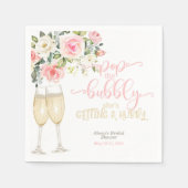 彼女が結婚する！ ポップ・ザ・バブルリー スタンダードカクテルナプキン (正面)