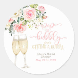 彼女が結婚する! ポップ・ザ・バブルリー ラウンドシール