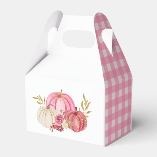 彼女が行く途中の小さなカボチャ フェイバーボックス (裏面サイド)