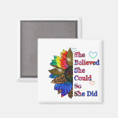 彼女が行った マグネット (正面/裏面)