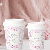 彼女が言ったYesルビーバラブライダルシャワー 紙コップ