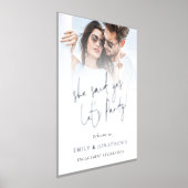 彼女が言ったYes婚約フォトオーバーレイ実在ス 箔ポスター (レイダウン)