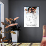 彼女が言ったYes婚約フォトオーバーレイ実在ス 箔ポスター<br><div class="desc">ようこそ婚約パーティフォトオーバーレイ実在スクリプト高級フォイルあなたの名前のための金ゴールドまたは銀のいずれかを選択して、彼女が言ったyesはセットのスクリプトに含まれるパーティーをスタイリッシュしよう。簡単に名前をパーソナライズし、サンプル画像を置き換えるお気に入りのために自分の写真をアップロードする。</div>