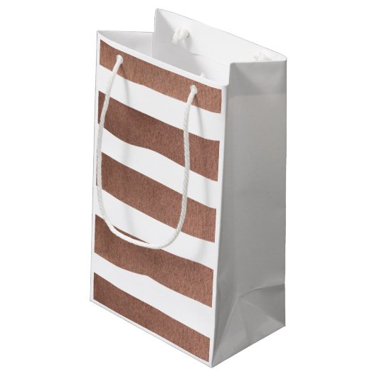 彼女が赤ポップ・アートのちゃんシャワーの好意をポップするときにテディベア スモールペーパーバッグ (裏面アングル)