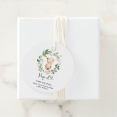 彼女が赤ポップ・アートのちゃんシャワーをポップするときにLittle Bear it フェイバータグ (インサイチュ)