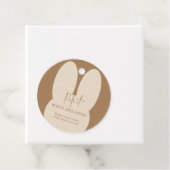 彼女が赤ポップ・アートのちゃんシャワーをポップする時にそれをバニー フェイバータグ (インサイチュ)