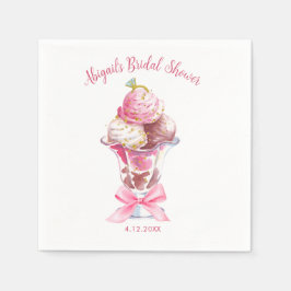 彼女が選ばれた ブライダルシャワー スタンダードカクテルナプキン