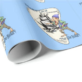 彼女が"吹く"Mobyディック"の~クジラ監視人"のThar ラッピングペーパー (ロールコーナー)