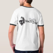 "彼女が…"言ったことである、"異議: 伝聞! " Tシャツ (裏面)