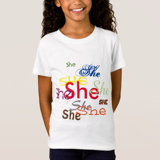 彼女だってば Tシャツ (正面)