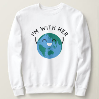 彼女と一緒にいる スウェットシャツ