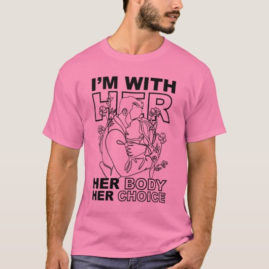 彼女と一緒にいる Tシャツ (正面)