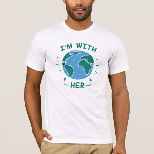 彼女と一緒にいる Tシャツ (正面)