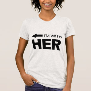 彼女と一緒（左） Tシャツ