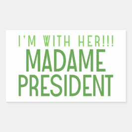 彼女と一緒!!! 長方形シール