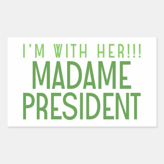 彼女と一緒!!! 長方形シール (正面)