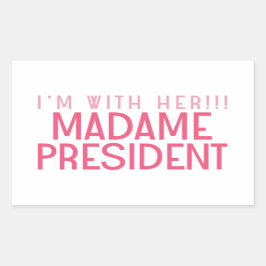 彼女と一緒!!! 長方形シール