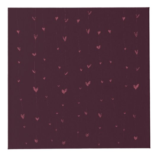 彼女と彼にカスタムとって素晴らしい赤いハートの形の贈り物 フォトキューブ (右)