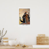 彼女と彼,ファッションイラストレーション, 1921 (ポチョワールp ポスター (キッチン)