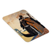 彼女と彼,ファッションイラストレーション, 1921 (ポチョワールp マグネット (右側)