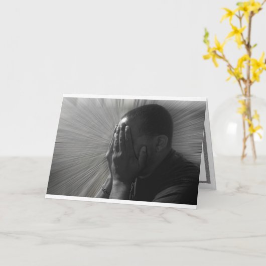 彼女なし カード (黄色い花)