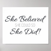 彼女ならできる Script ポスター (正面)