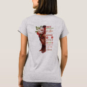 彼女にささやいたの あなたは嵐に耐えられない Tシャツ (裏面)