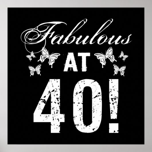 彼女にとって素晴らしい40歳の誕生日 ポスター (正面)