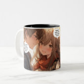 彼女にはアイディアマンガがない ツートーンマグカップ (正面左)