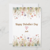 彼女にバレンタインデーのプレゼントを シーズンカード (正面)