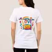 彼女に夢中 トライブレンドＴシャツ (裏面)