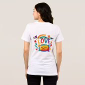 彼女に夢中 トライブレンドＴシャツ (裏面全面)