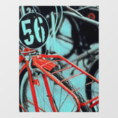 彼女に自転車の贈り物 ウィンドウサイン (シート)