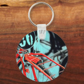 彼女に自転車の贈り物 キーホルダー (正面)