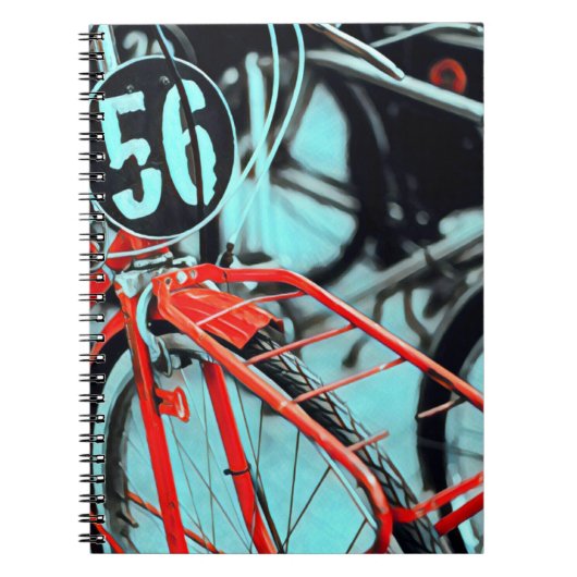 彼女に自転車の贈り物 ノートブック (正面)