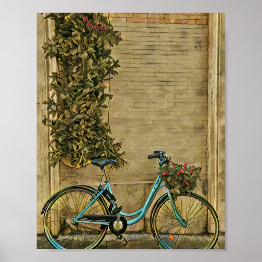 彼女に自転車の贈り物 ポスター (正面)