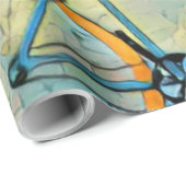 彼女に自転車の贈り物 ラッピングペーパー (ロールコーナー)