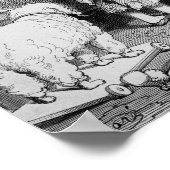 彼女に話しかける祖母 ポスター (角)