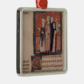 彼女に誓約および固まりを取っている尼僧 メタルオーナメント (右)