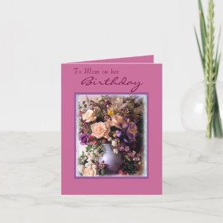 彼女のお母さんに、誕生日 カード