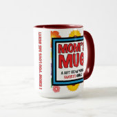 彼女のお気に入りのな子供からのお母さんのマグ マグカップ (正面右)