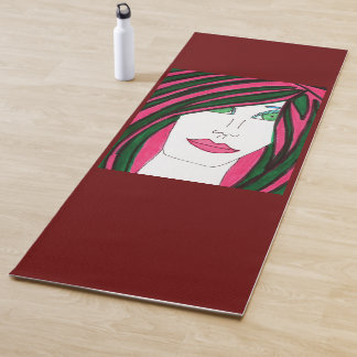 彼女のお気に入りのヨガマット ヨガマット