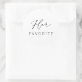 彼女のお気に入りの結婚式の引き出物台本の書道 ラウンドシール (バッグ)