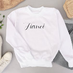 彼女のために汗シャツを燃やす スウェットシャツ<br><div class="desc">Fiance Sweatshirt、カスタマイズブライダルシャツ、結婚Gift、Bride Sweatshirt、ブライダルシャワー、Wifey Sweatshirt、1年、日付、または名前でパーソナライズ。</div>