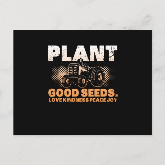 彼女のために私のトラクターはセクシーで、農家ギフト ポストカード (正面)